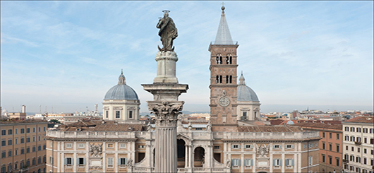 Die Basilika Santa Maria Maggiore in Rom, Grabstätte von Papst Franziskus